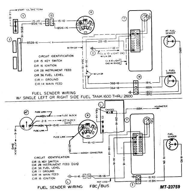 fuel sender wiring fbc/bus - TM-5-4210-230-14P-1_532